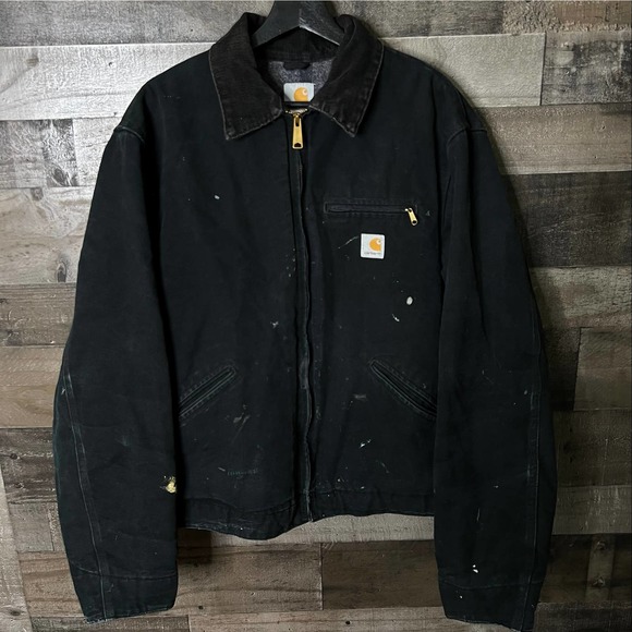 SOLD Carhartt Detroit Blanket Lined Jacket 44 - Picture 1 of 3
